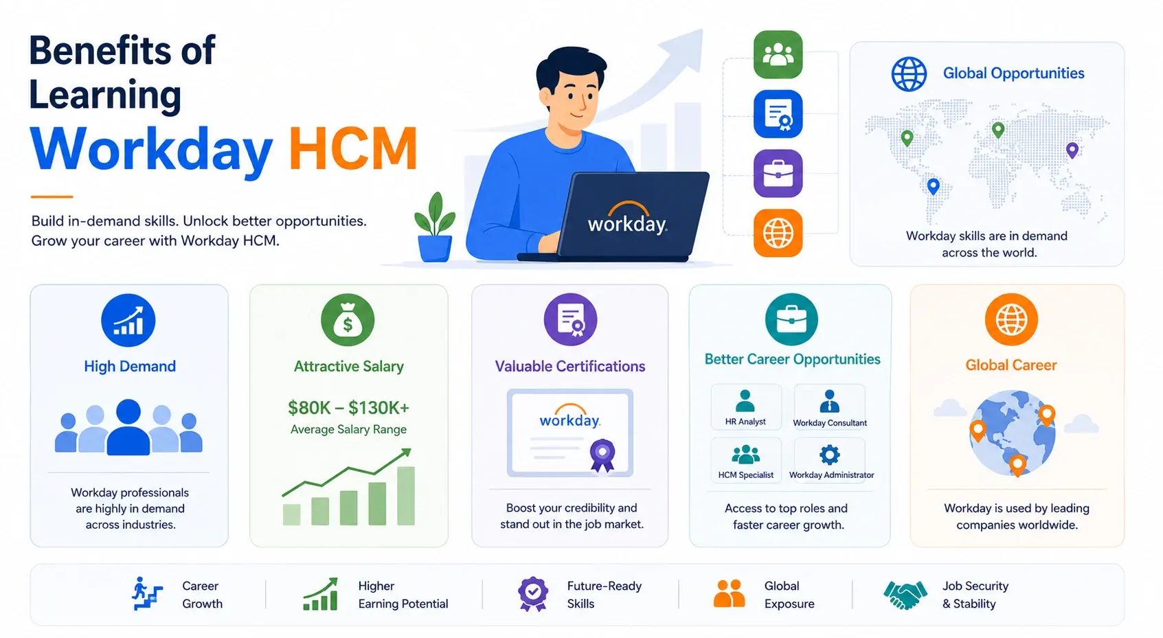 Benefits of Learning Workday HCM